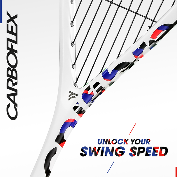 Raquette de squash Technifibre CARBOFLEX 125 X-TOP V2