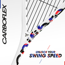 Raquette de squash Technifibre CARBOFLEX 125 X-TOP V2