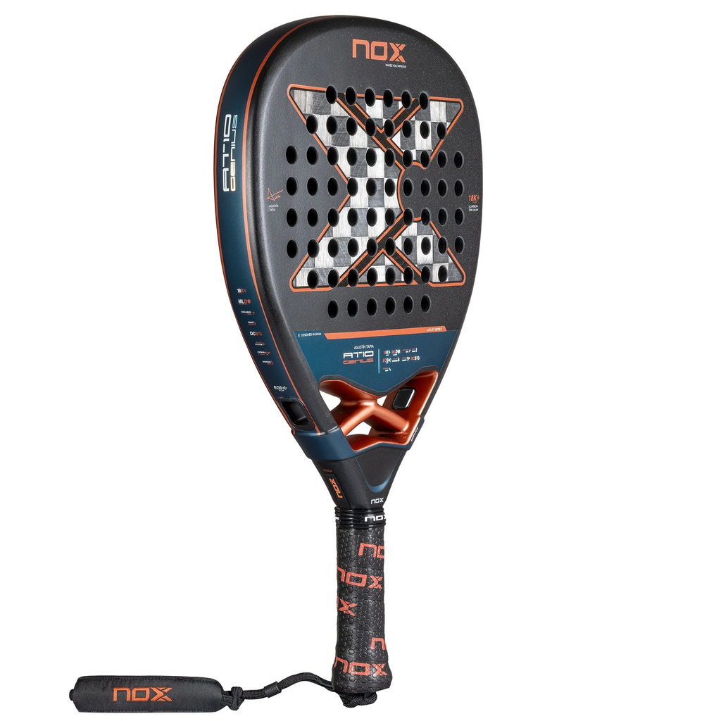 Raquette De Padel Nox AT10 LUXURY GENIUS ATTACK 18K ALUM 2025 BY AGUSTÍN TAPIA