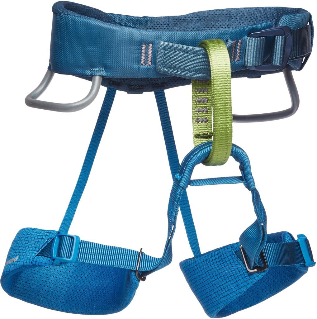 Baudrier Black Diamond Momentum Harness Kid'S Kingfisher