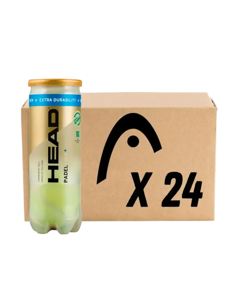 Carton De 24 Tubes De Balles Head Padel Pro S+