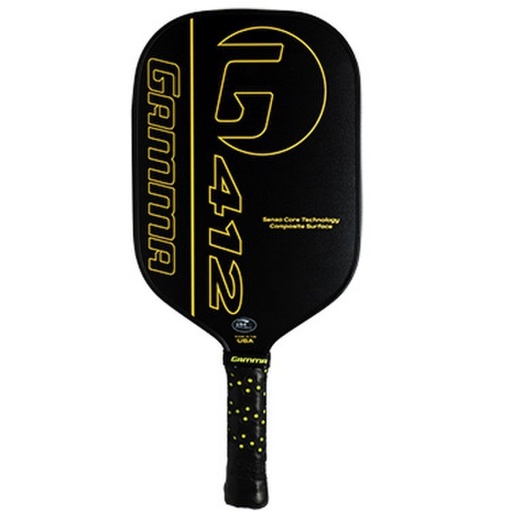 Raquette De Pickleball Gamma 412 Jaune/Noir