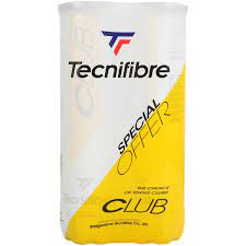 Bi Pack De 4 Balles Tecnifibre Club