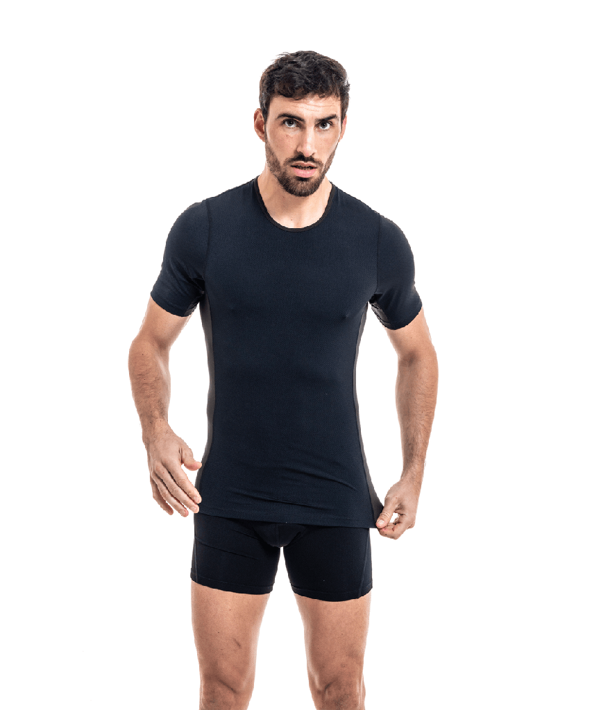 T-Shirt Technique Loïc Henry (M, Noir)