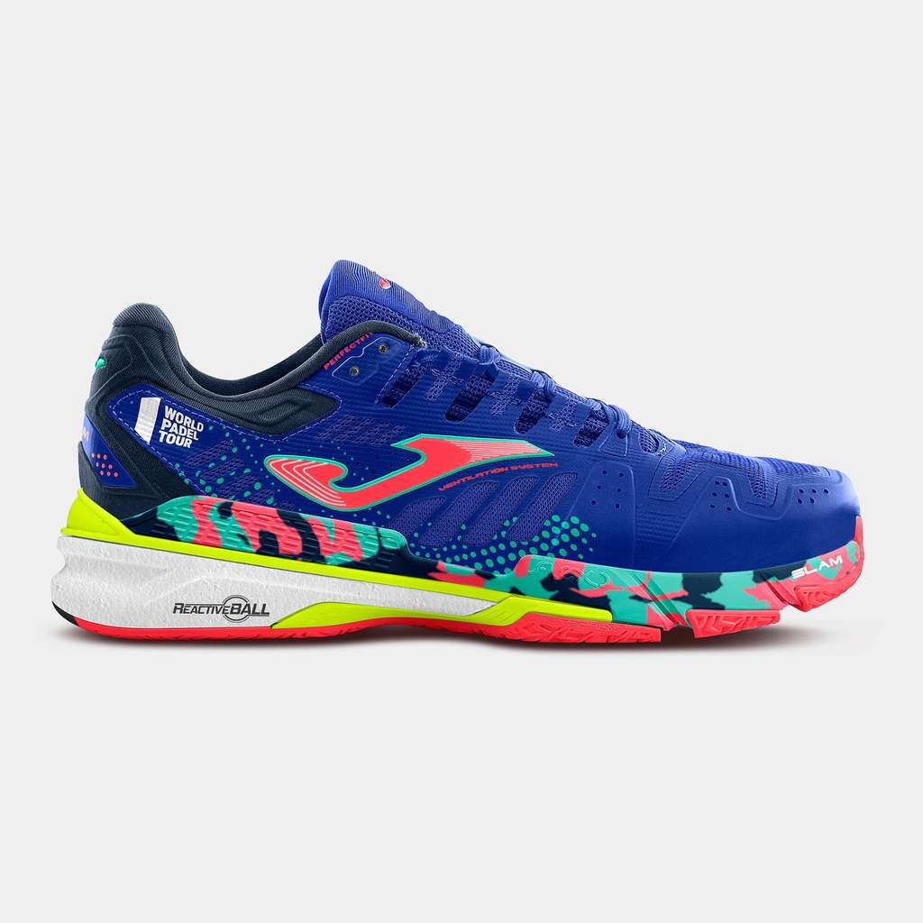 Chaussure De Padel Joma T.Slam 2204 Royal Coral