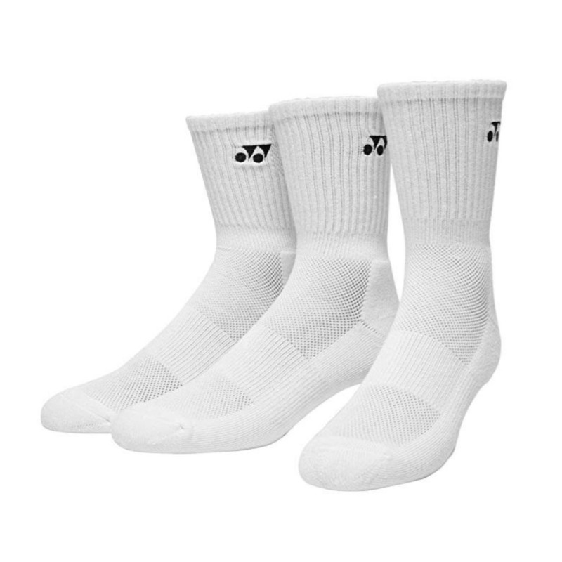 Yonex 3 Pack Basic Sok 8422 Blanche