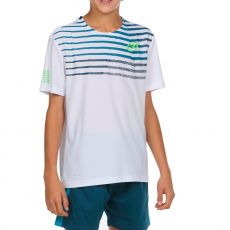 T-Shirt Bullpadel Junior Cumbal Blanc