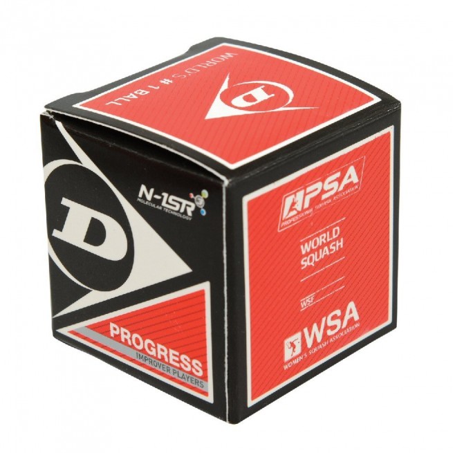 Balle De Squash Dunlop Rouge