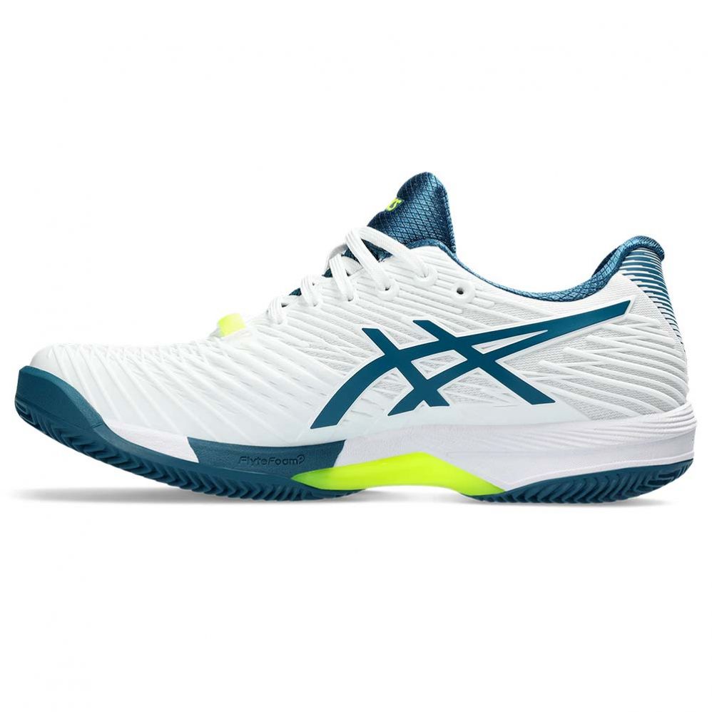 Chaussure Asics Solution Speed Ff2 Clay Blanc/Bleu