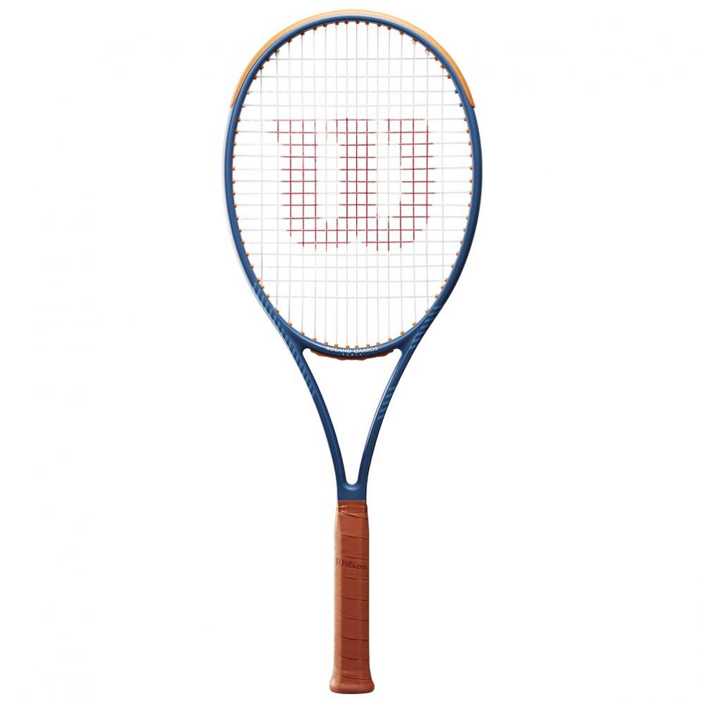 Raquette Wilson Blade 98 16X19 V9 Roland Garros 2024 (305G)