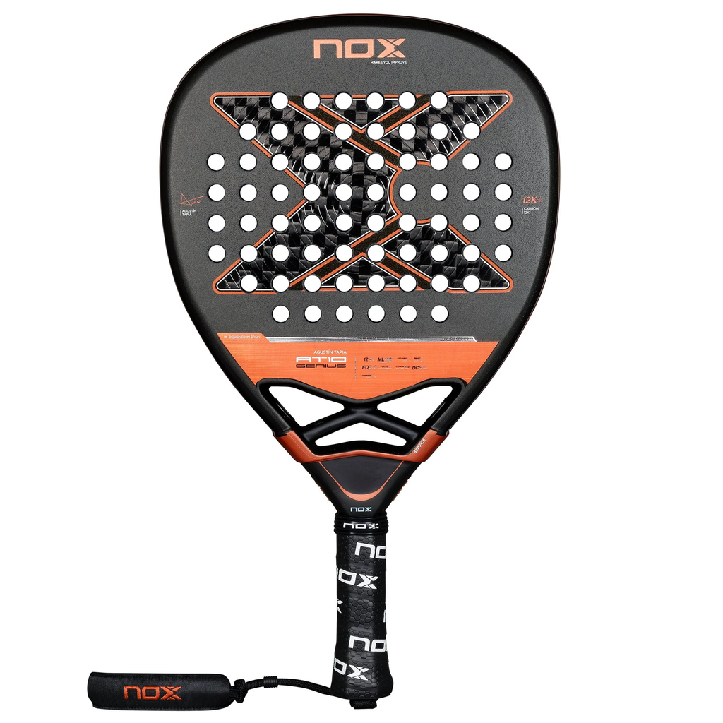Raquette De Padel Nox At10 Luxury Genius Attack 12K 2025 Par Agustín Tapia