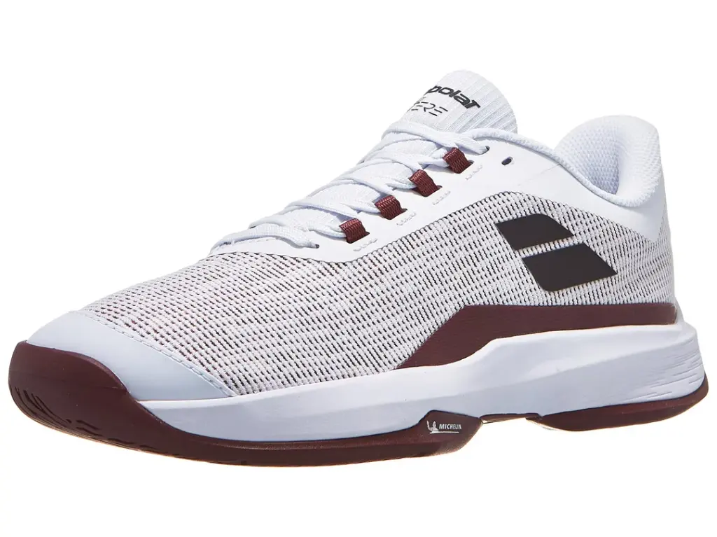 Chaussure Babolat Jet Tere 2 CLY Men White/Port Royale (44)
