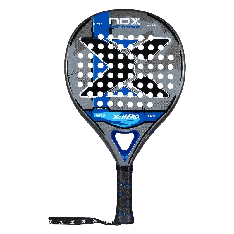 RAQUETTE DE PADEL X-HERO BLEU/ROUGE/BLANC 2026