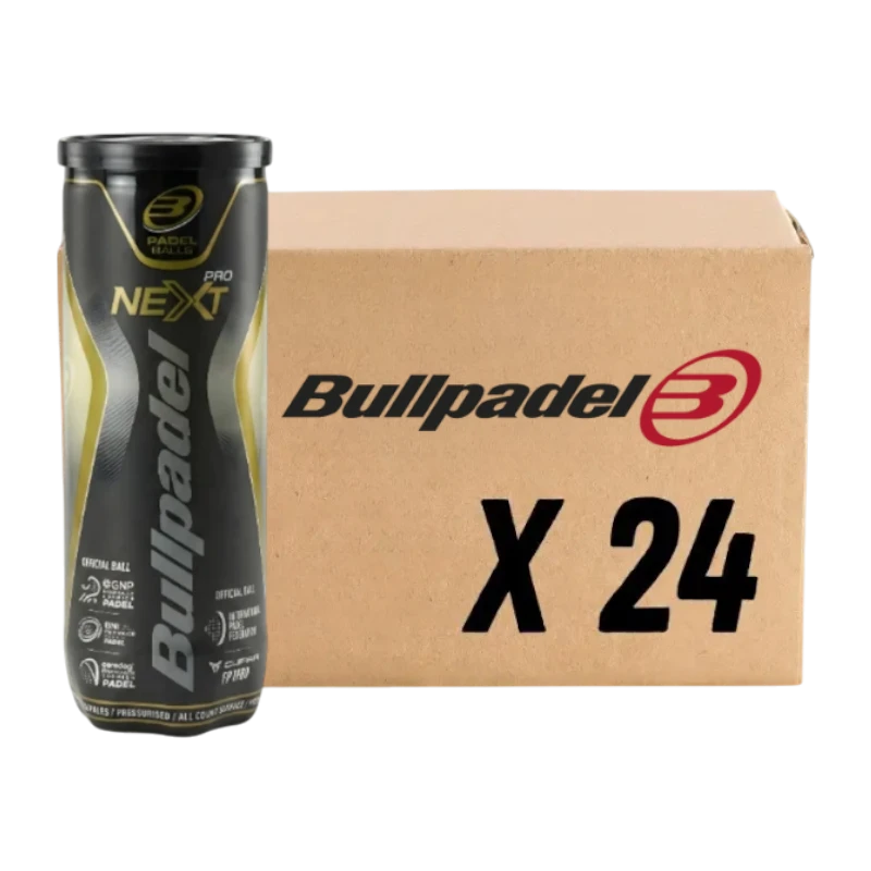Carton De Balles Bullpadel Next pro 24 Tubes