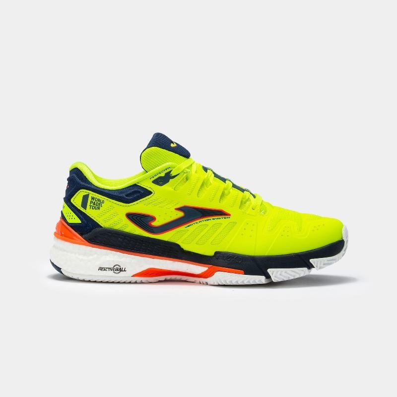 Joma Slam Men 2209 Lemon Fluor Navy