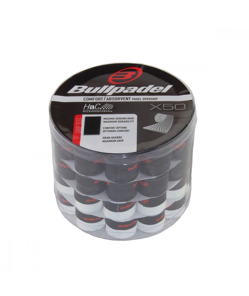 Boite 50 Surgrips Bullpadel Comfort Absorption