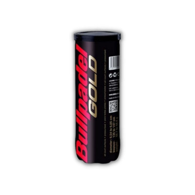 Tube De 3 Balles Bullpadel Gold
