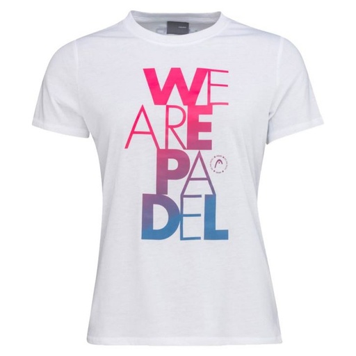T-Shirt Head Wap Bold Blanc Women