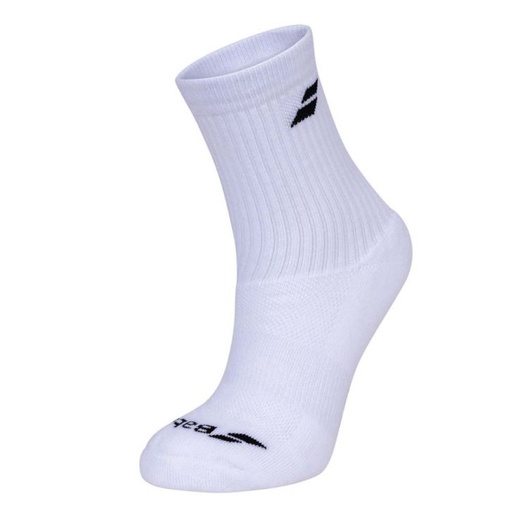 Chaussettes Babolat 3 Pairs Pack Blanc