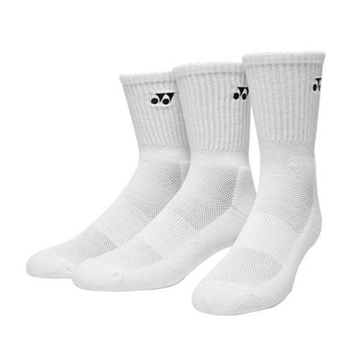 Yonex 3 Pack Basic Sok 8422 Blanche