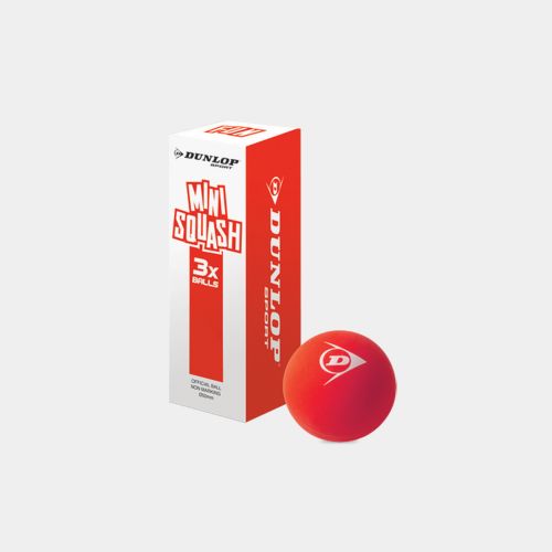 Balle De Mini Squash Dunlop Fun X3