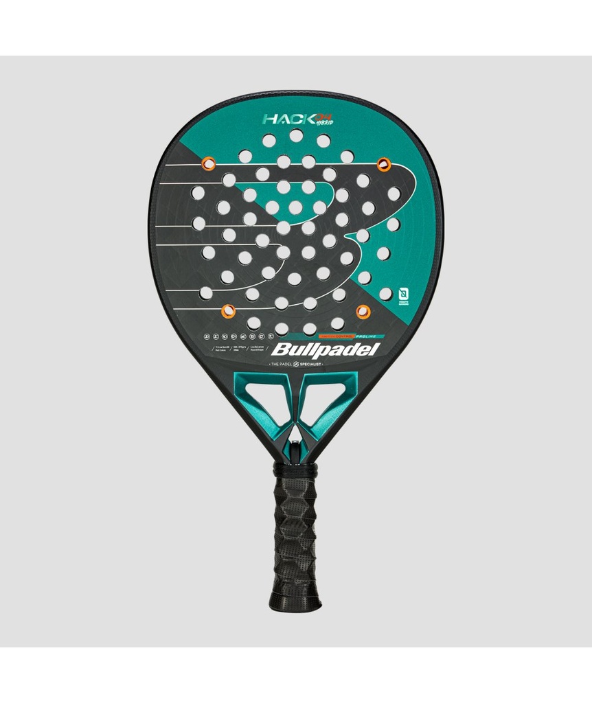 Raquette De Padel Bullpadel Hack 04 Hybrid 25