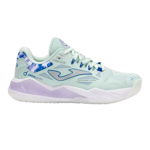 Chaussures De Padel Joma Spin Lady 2505 Turquoise