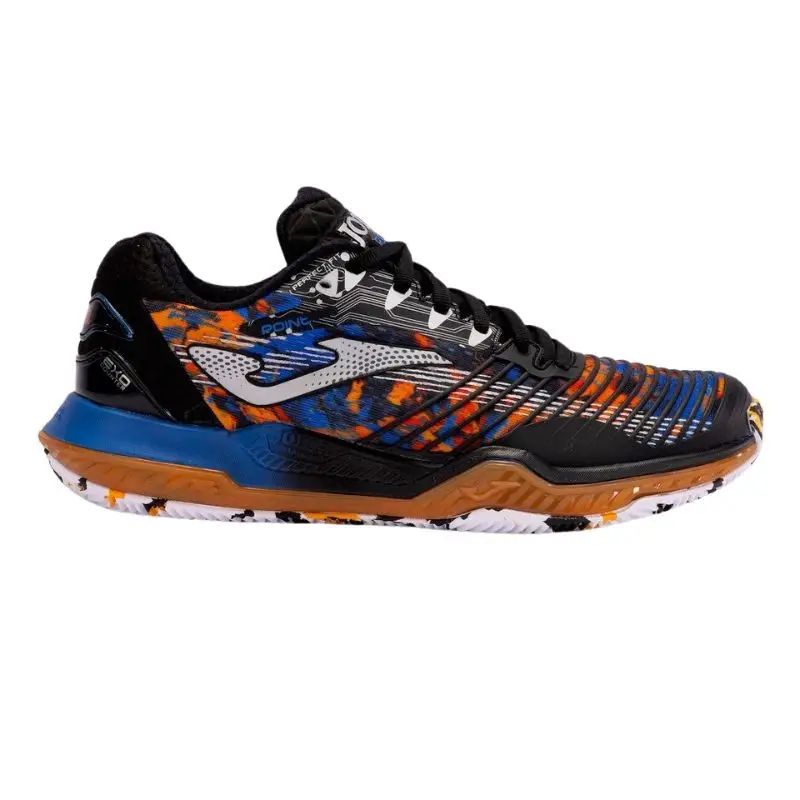 [Chaussures] Chaussures De Padel Joma Point Men 2401 Noir/Orange