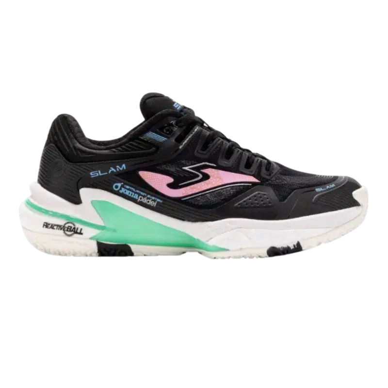 Chaussures De Padel Joma SLAM Lady 2501 Noir
