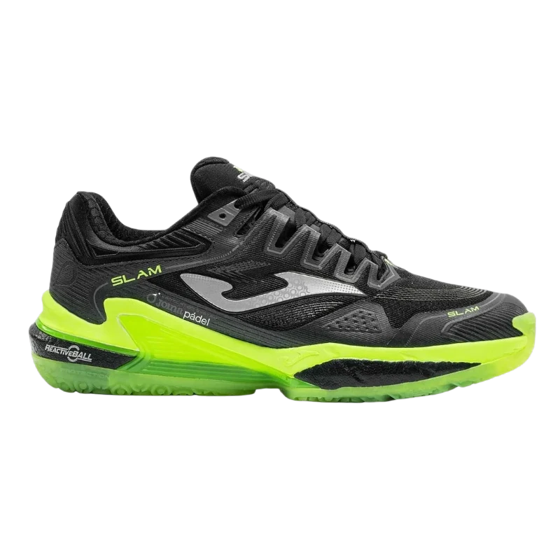 Chaussures De Padel Joma SLAM Lady 2601 Noir/ Jaune